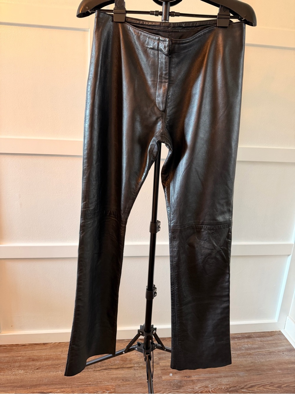 Vintage Red Kid Collection Genuine Leather Pants | Made in USA